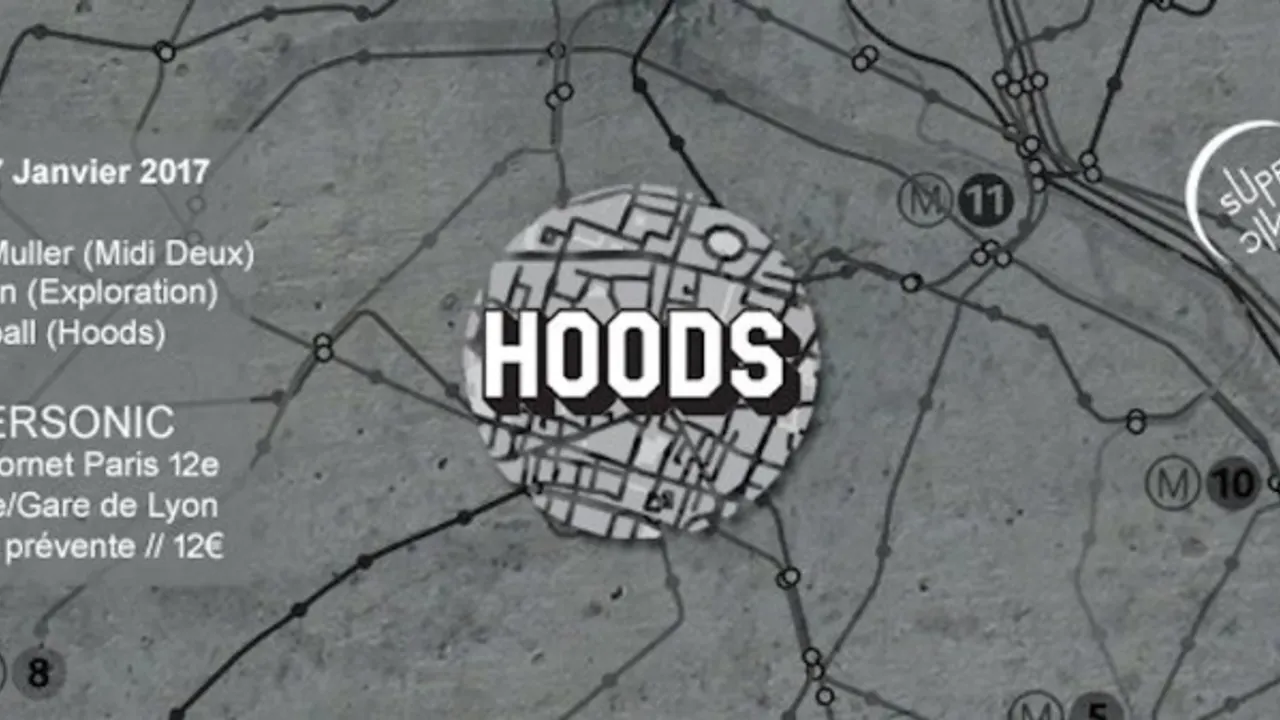 Hoods invite Gordon & Yan Kaylen / Supersonic / Samedi 7 janvier