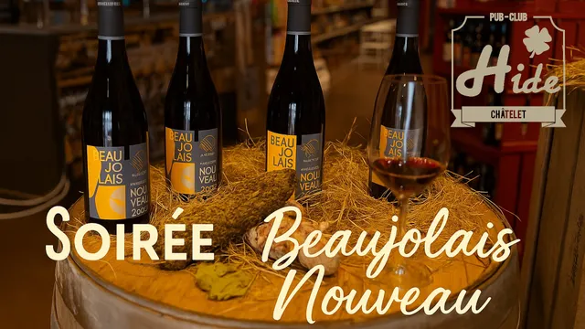 Spoirée beaujolais nouveau
