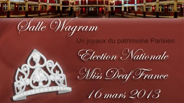 Election Nationale Miss Deaf France