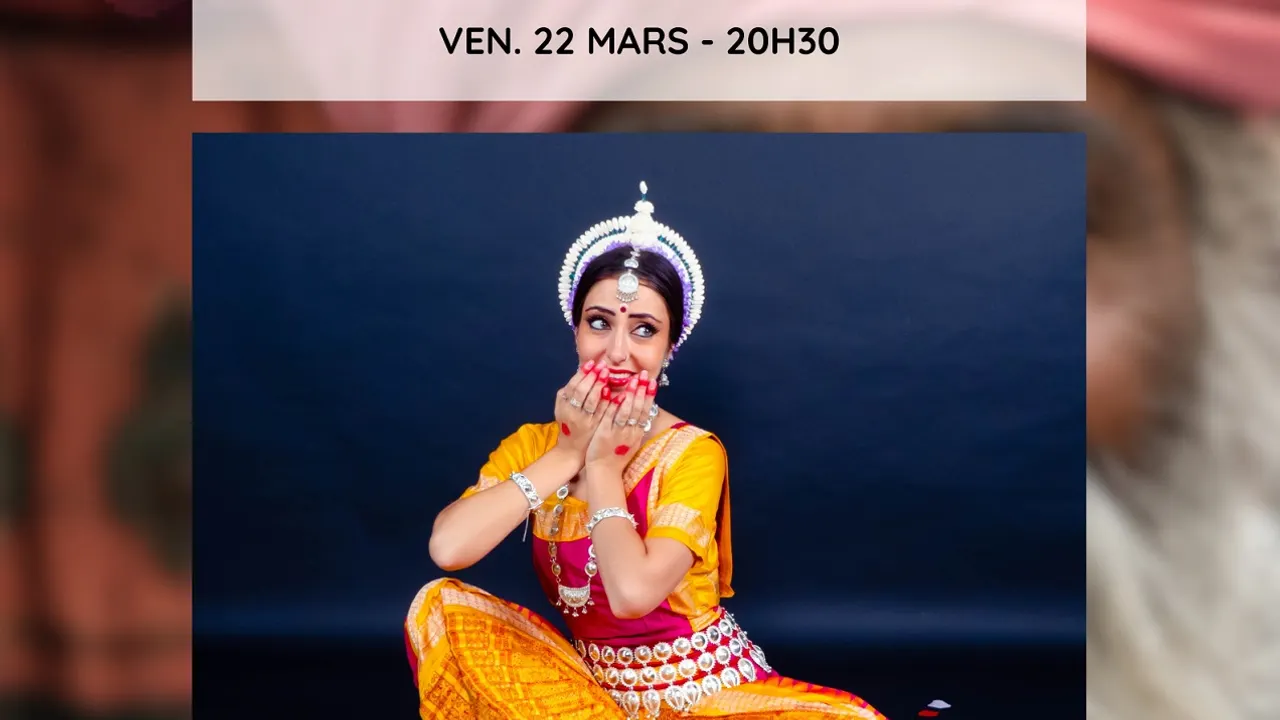 Le parfum capiteux du jasmin - Danse indienne Odissi