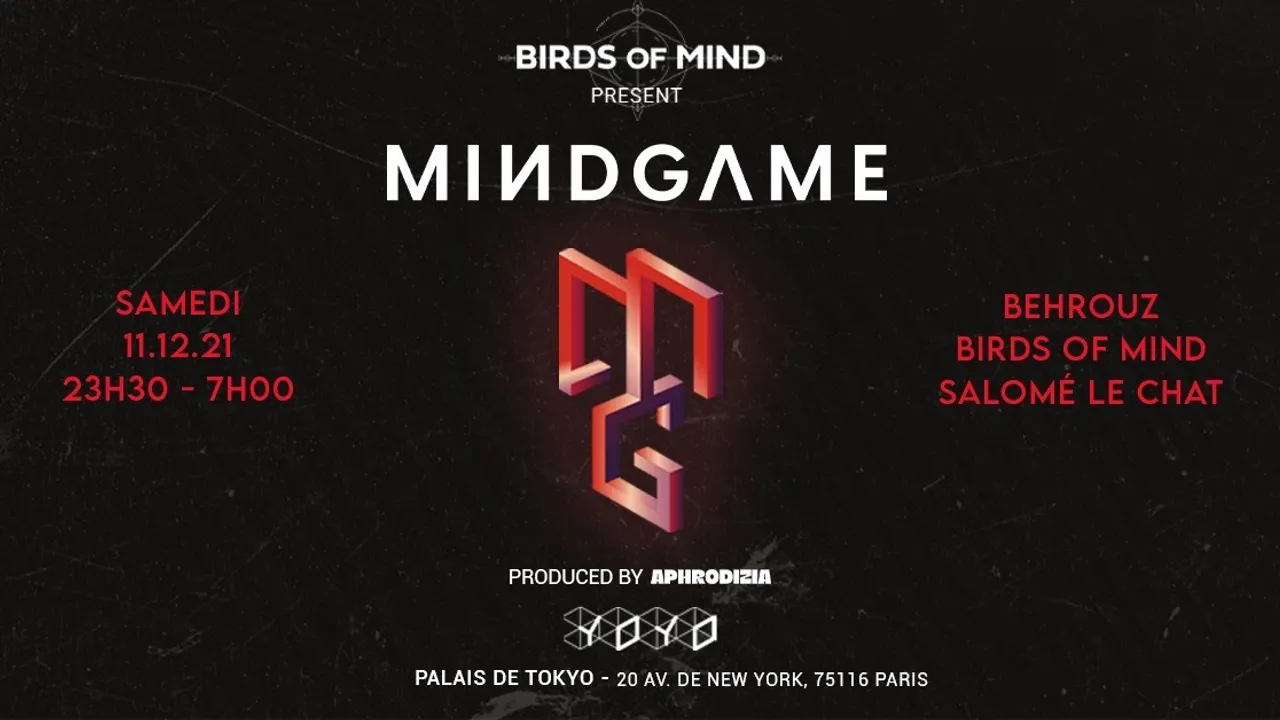 Mindgame by Aphrodizia - Behrouz - Birds OF Mind - Kate Zubok - 09 Decembre