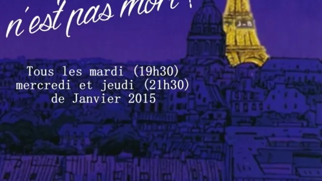 Spectacle "Paris n'est pas mort"