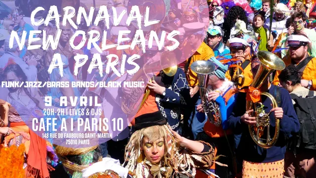 Carnaval de New Orleans à Paris !