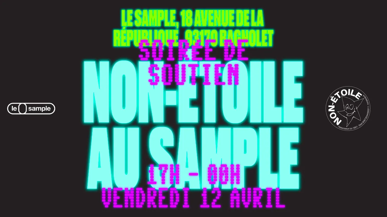 Soirée de soutien au collectif Non-Étoile