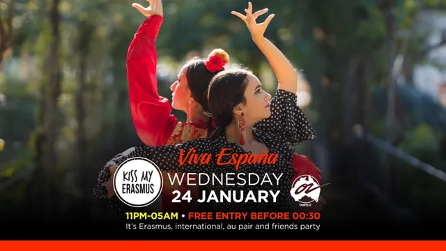 KISS MY ERASMUS @ Café OZ : Viva España 💃 !