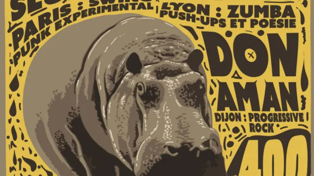 La 400e d'EVTEVL : José and the Buttsluggers + Lady Fitness + Don Aman