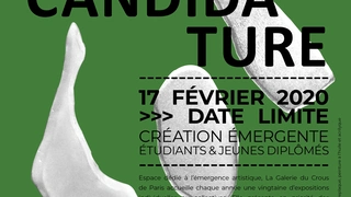 Appel à candidature // Exposer à la Galerie du Crous