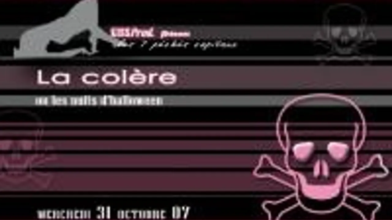 La Colère Ou Les Nuits D'halloween