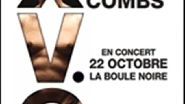 Xavier V. Combs en concert à La Boule Noire