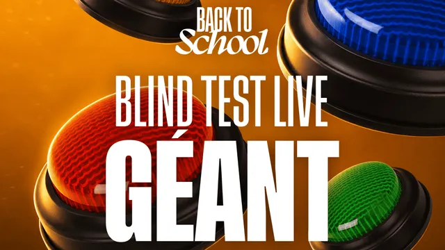 [Gratuit] Blind Test Live - Back To School 2026