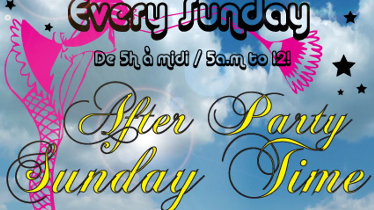 after party Sunday Time