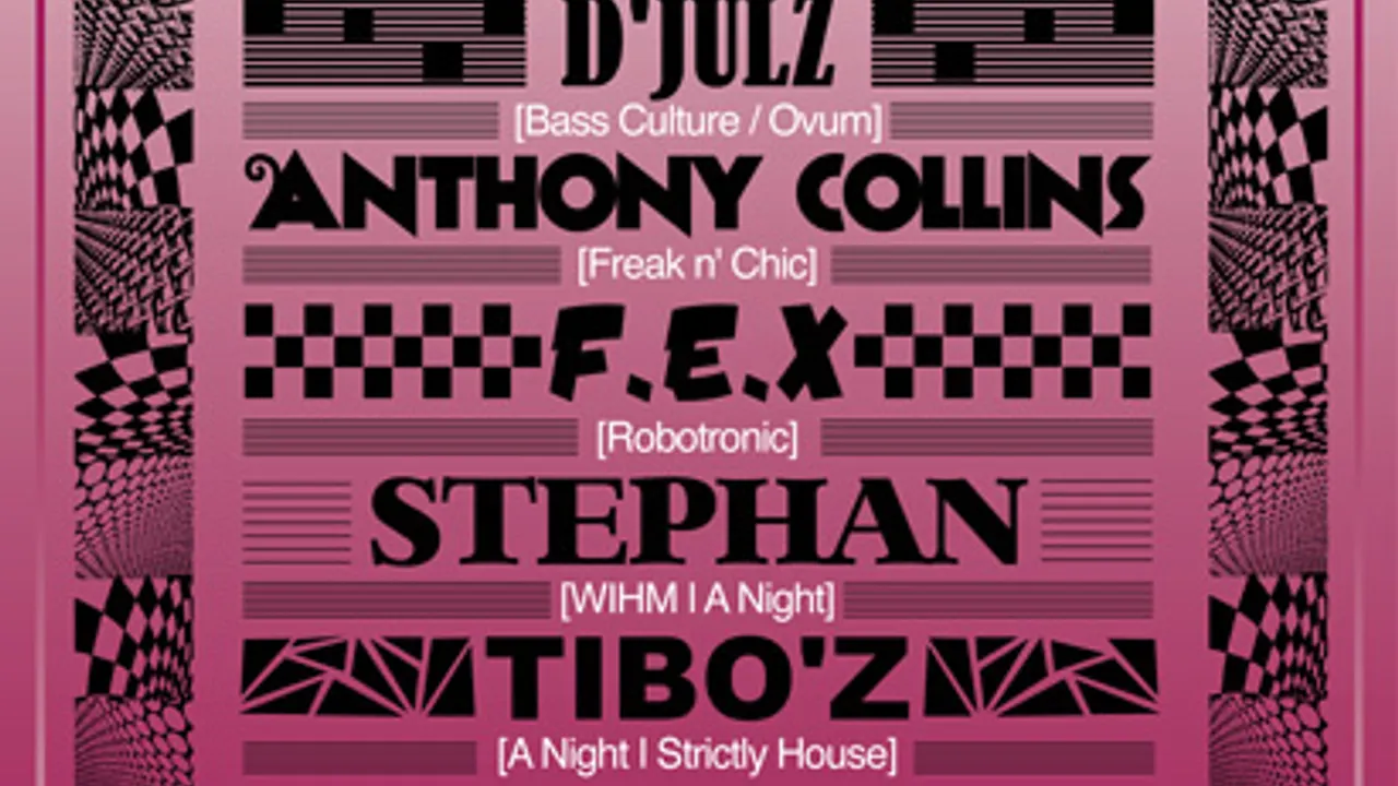 CLUB CULTURE: D'JULZ, A. COLLINS, F.E.X