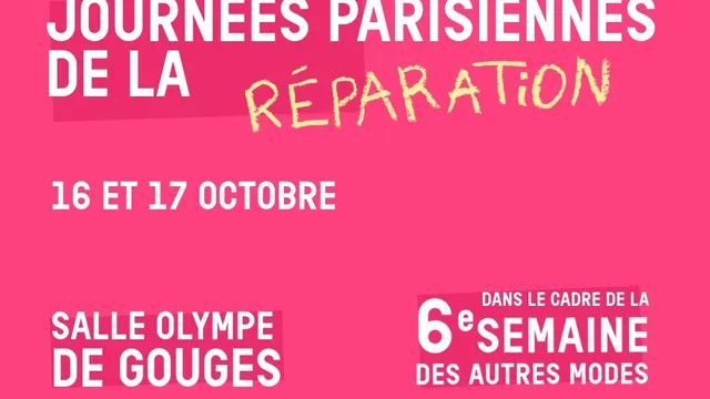Journées Parisiennes de la Réparation