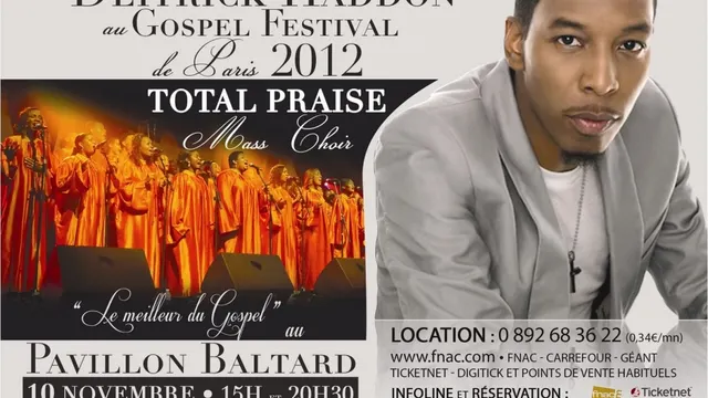 Gospel Festival de Paris avec Total Praise & Deitrick Haddon