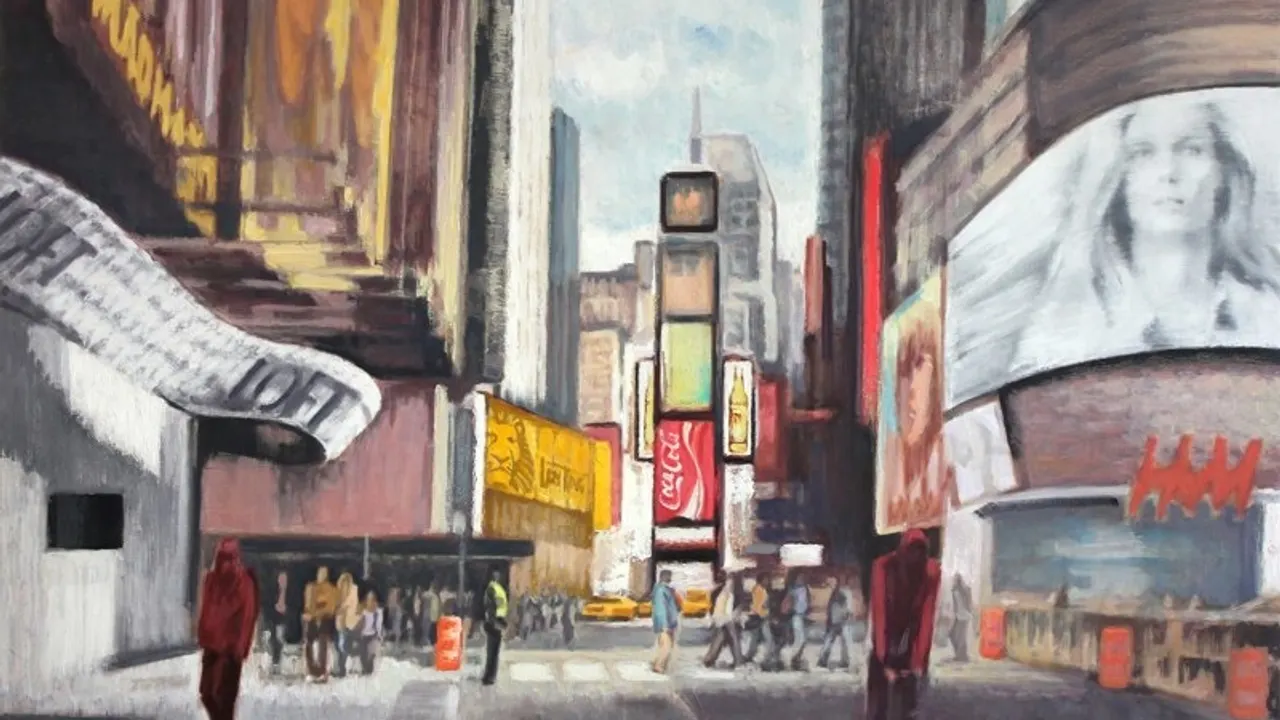 Lionel Tréboit  AMERICAN DREAMS peintures 2015 - 2017