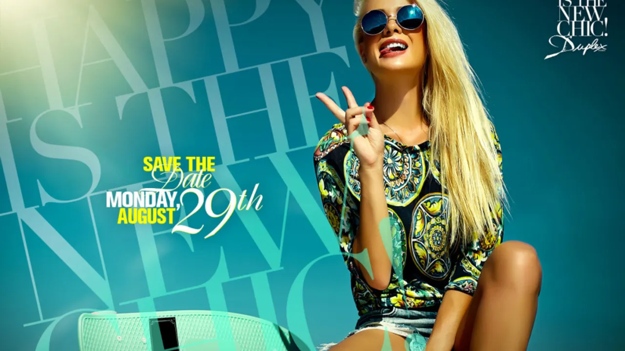 HAPPY IS THE NEW CHIC