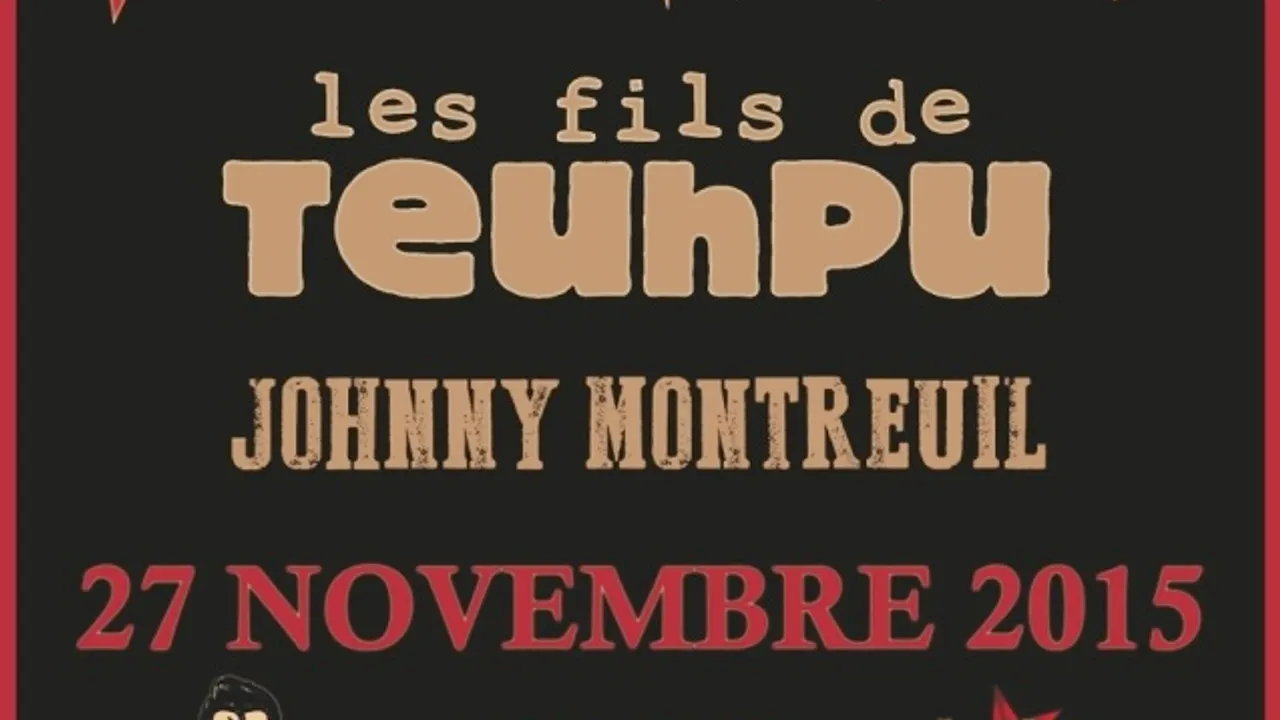 Les Wampas + Les Fils De Teuhpu + Johnny Montreuil en concert