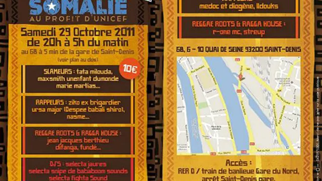 Soirée Solidarité Somalie