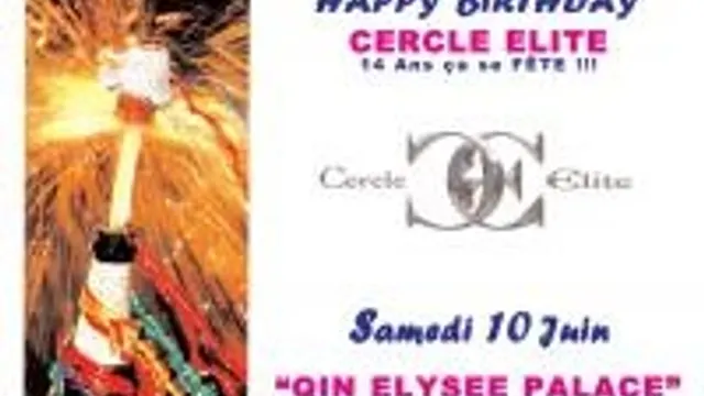 Happy Birthday Cercle Elite