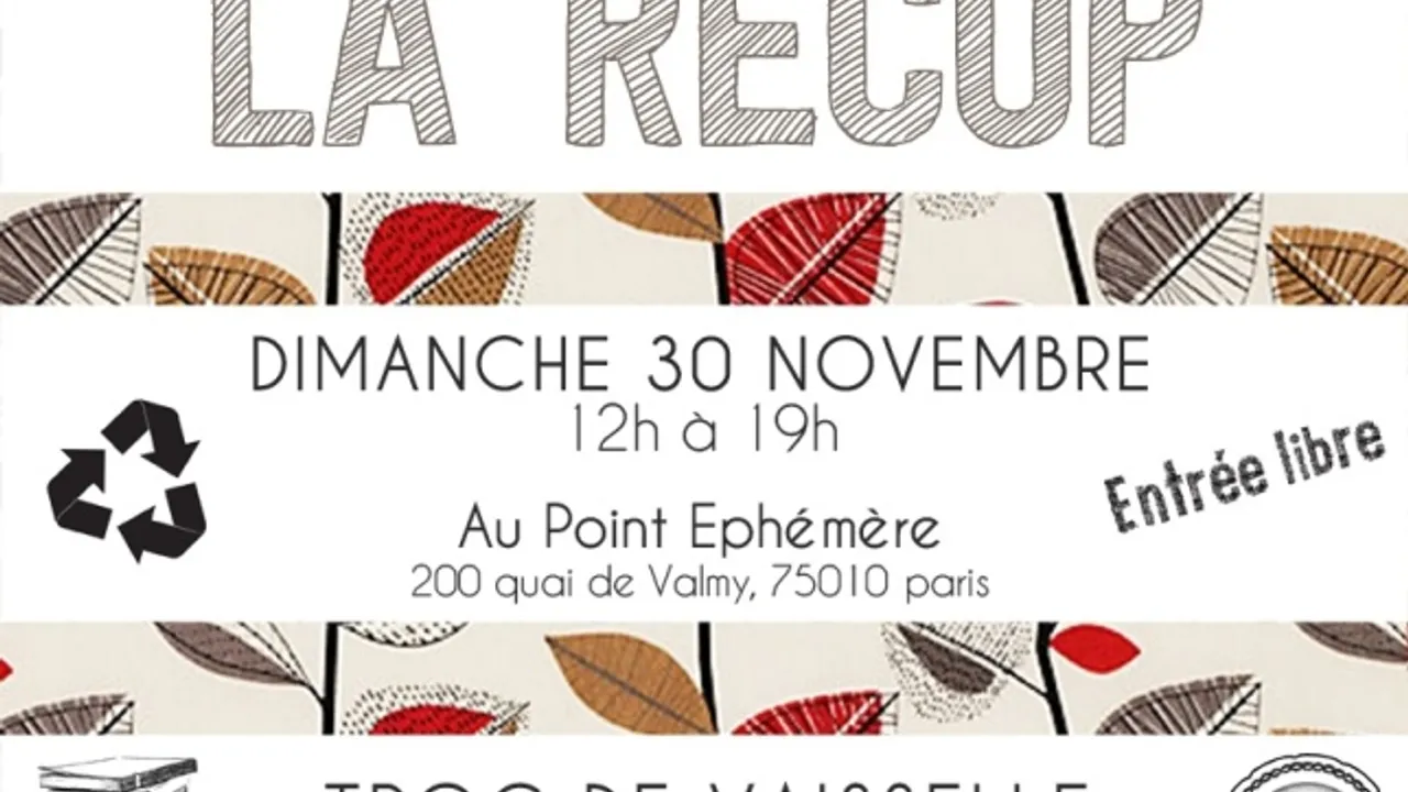 FAITES DE LA RECUP' !