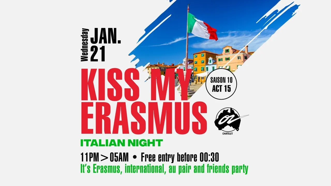 Kiss my Erasmus @ Café OZ