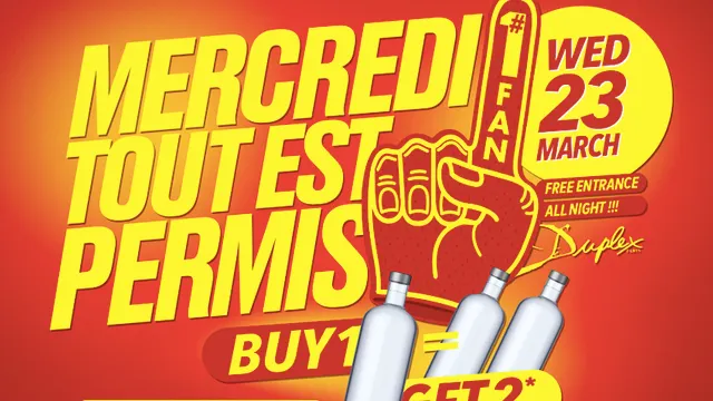 MERCREDI TOUT EST PERMIS !