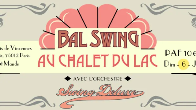 Bal Swing au Chalet du Lac avec Swing Deluxe