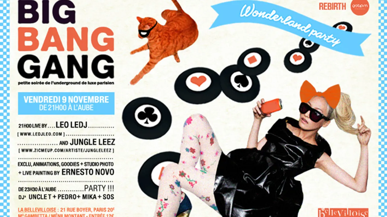 big bang gang party ..wonderland night