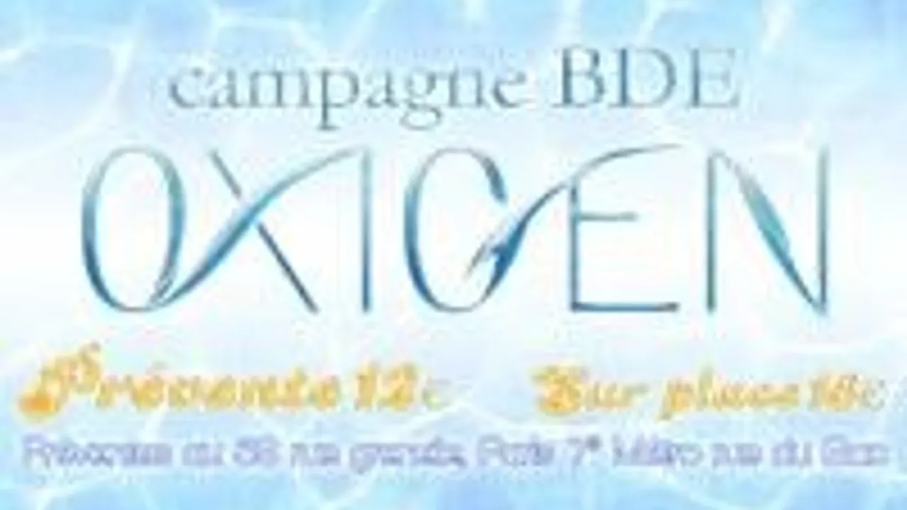 Campagne Bde Oxigen