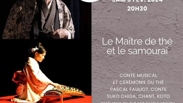Le Maître de thé et le samouraï - Conte musical  et cérémonie du thé