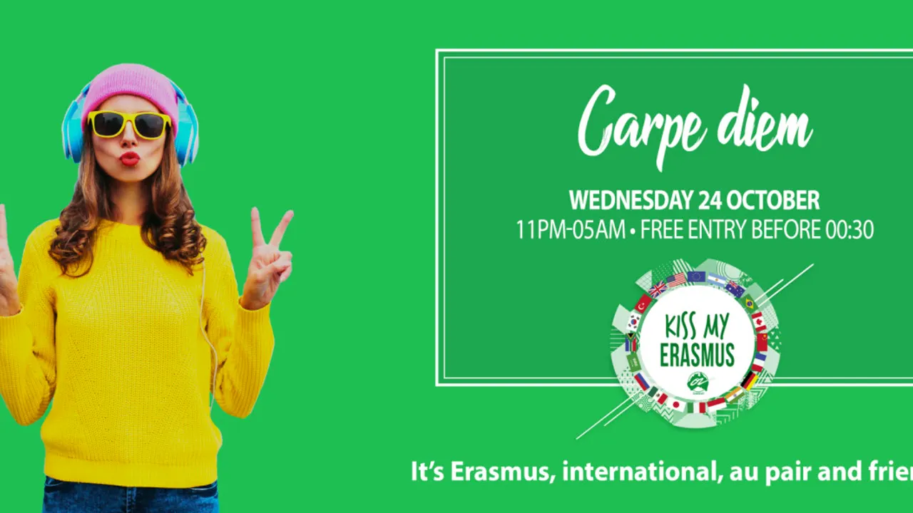 KISS MY ERASMUS // FULL PARTY@ Café OZ