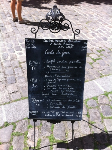 La petite maison dans la cour Restaurant Paris