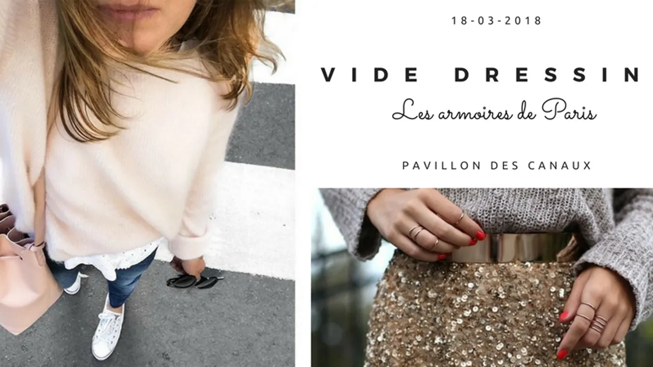 Les armoires de Paris : Vide Dressing au Pavillon des Canaux