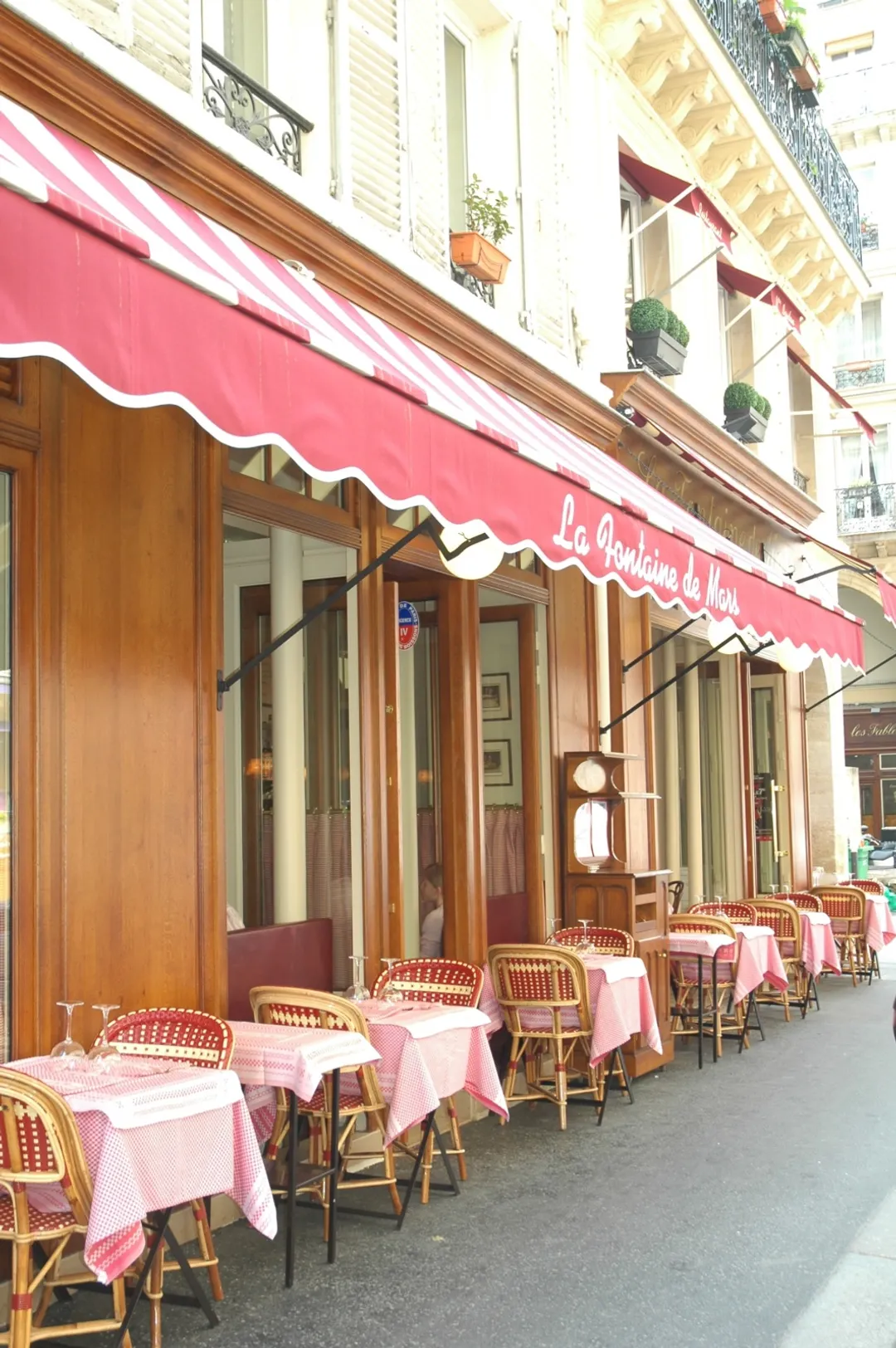 La Fontaine de Mars Restaurant Paris