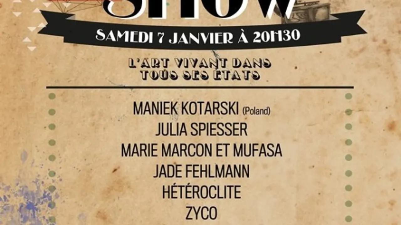 Le FREAKY ART SHOW