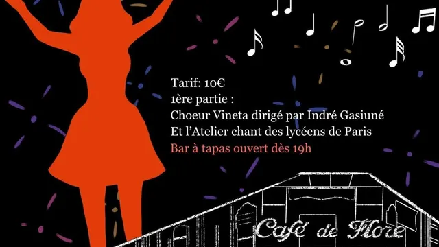AU CAFÉ DE FLORE
