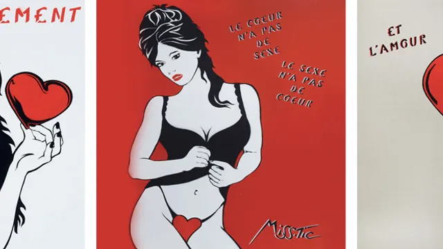EXPOSITION MISS TIC - DES MOTS COEURS - GALERIE BRUGIER-RIGAIL