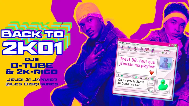 Back to 2K01 @Les Disquaires