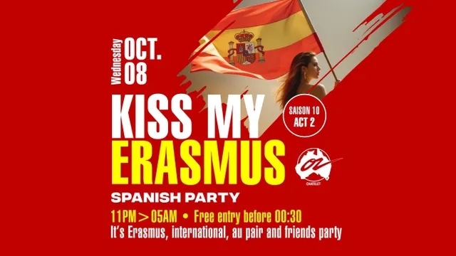Kiss my Erasmus @ Café OZ