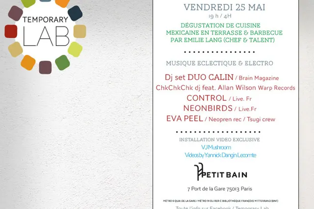 Temporary Lab : aux confins de l'expérience