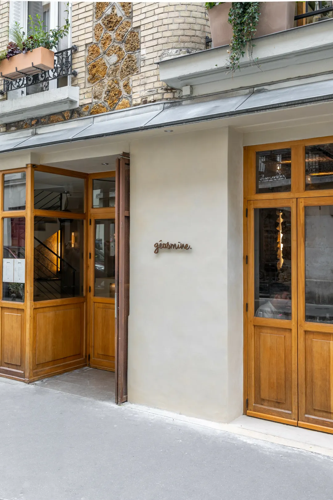 Géosmine Restaurant Paris
