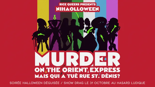 NIHAOLLOWEEN : MURDER ON THE ORIENT EXPRESS
