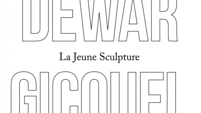 La Jeune Sculpture, Daniel Dewar et Grégory Gicquel