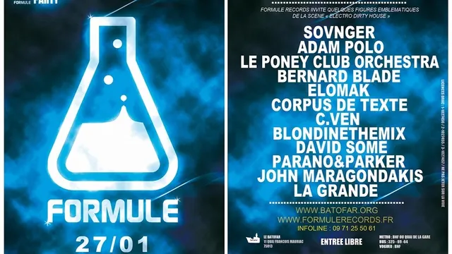 FORMULE RECORDS PARTY 3