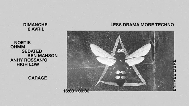 Less Drama More Techno - Walk Zusammen & Visionnaire club