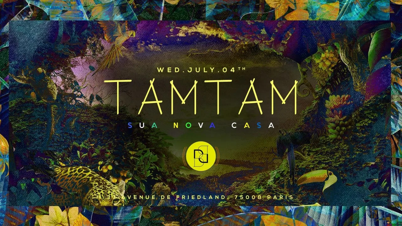 Mercredi 04 Juillet - TAM TAM - Boum Boum
