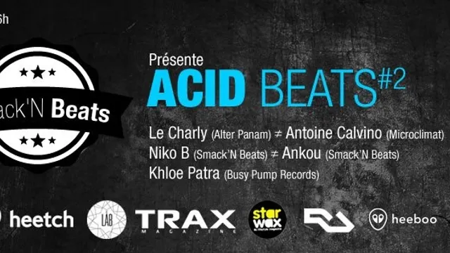 06.04 : Smack'N Beats x Le Charly x Antoine Calvino