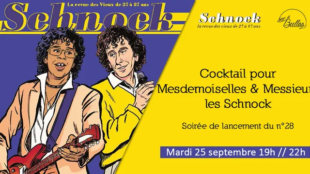 Cocktail pour Mesdemoiselles et Messieurs les Schnock