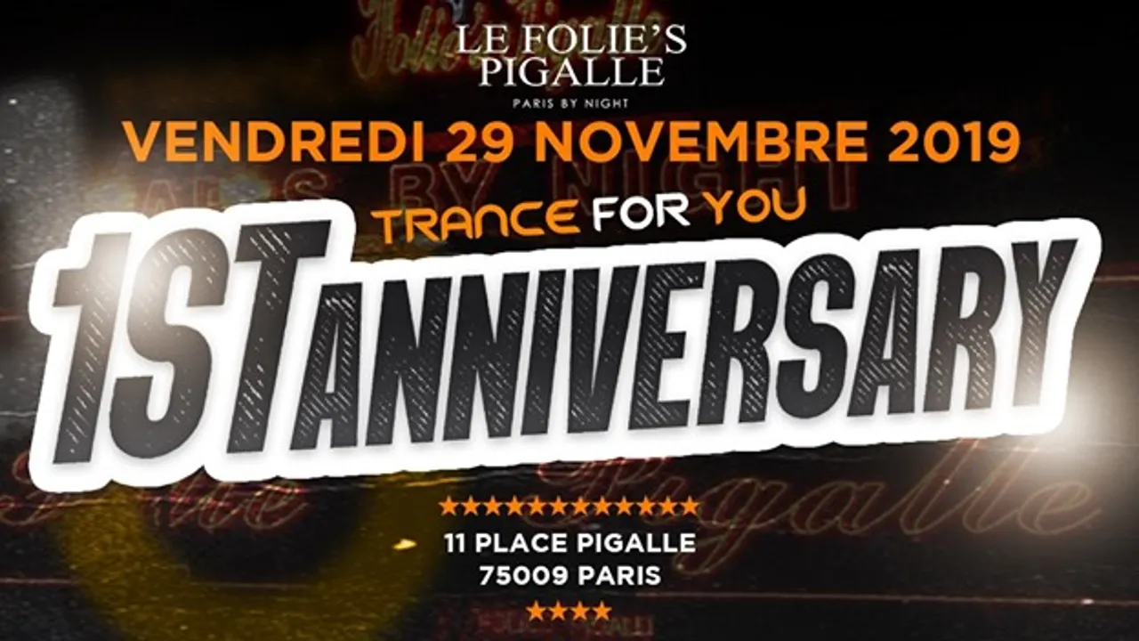 Trance For You - 1 St Anniversary