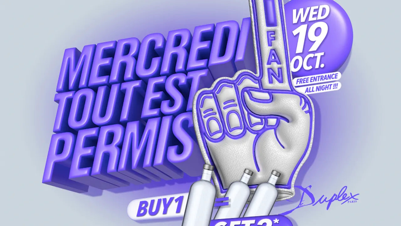 MERCREDI tout est permis !